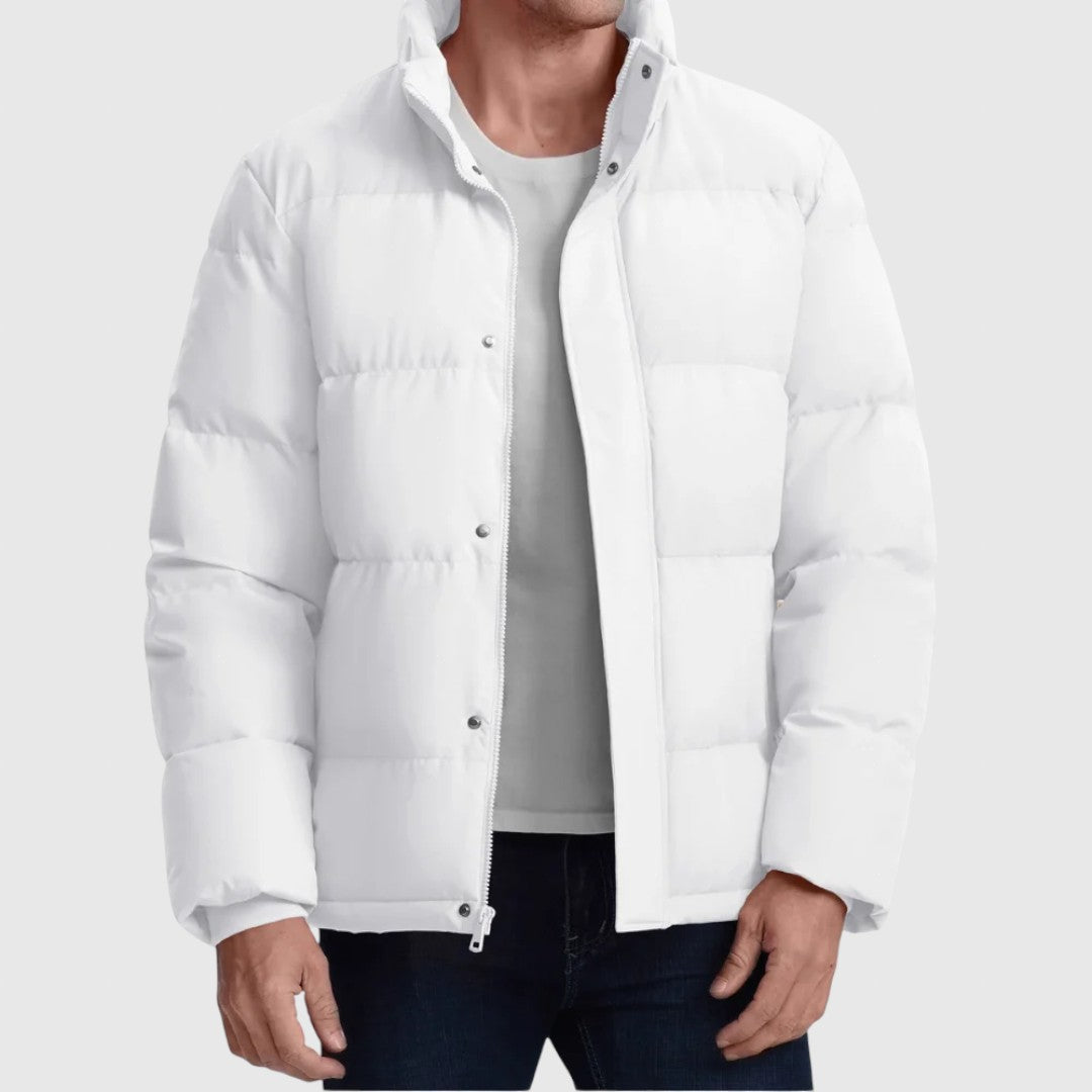 Lubomir | Férfi steppelt kabát meleg stílusos