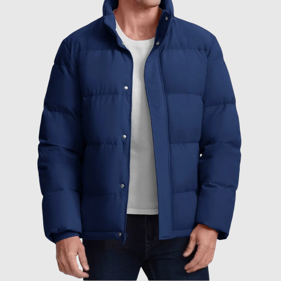 Lubomir | Férfi steppelt kabát meleg stílusos