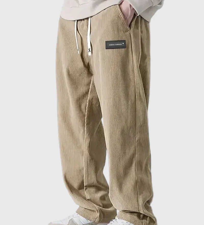 Hanna | Kényelmes szarvasbőr bársony nadrág