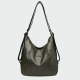 Flóra | Elegáns barna női hátizsák