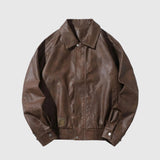 Zsófia | Időtlen férfi bőrkabát elegancia