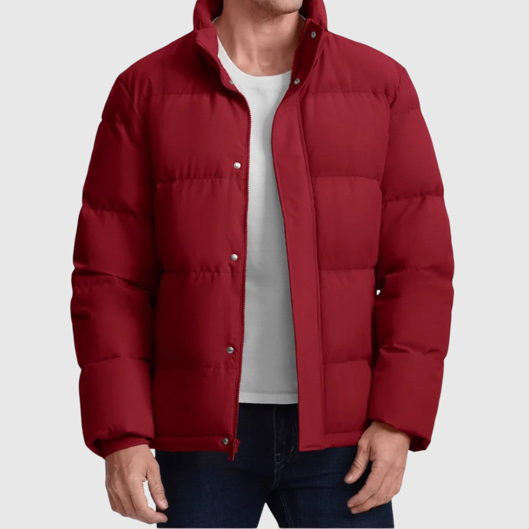 Lubomir | Férfi steppelt kabát meleg stílusos