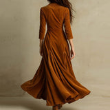 Anna | Hosszú bársonydressz