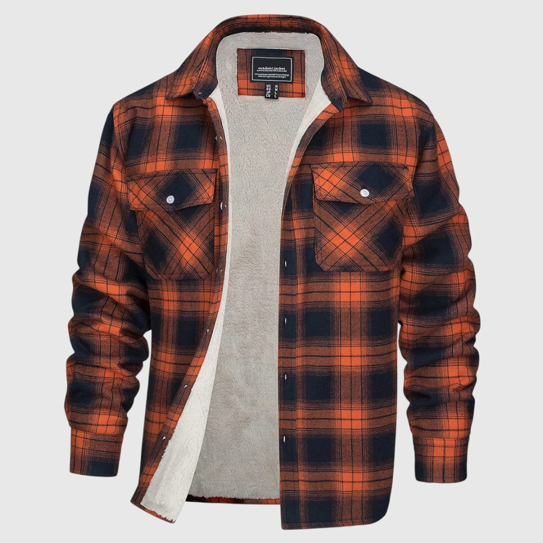 Plamen | Férfi fakitermelő dzseki stílusos