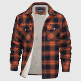 Plamen | Férfi fakitermelő dzseki stílusos