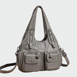 Panna | Barna női válltáska öko bőr