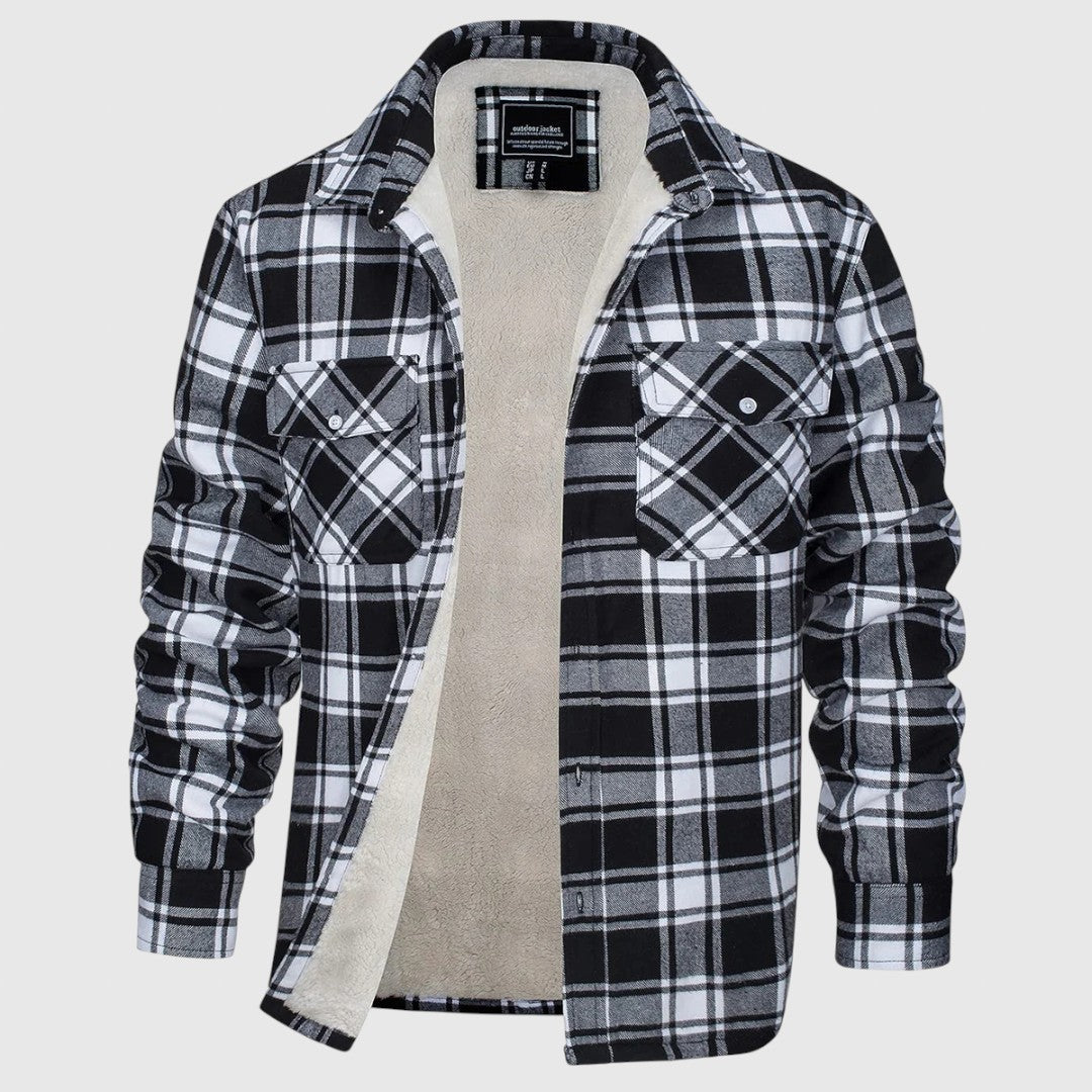 Plamen | Férfi fakitermelő dzseki stílusos