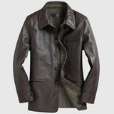 Todor | Férfi bőrkabát stílusos választás