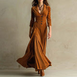 Anna | Hosszú bársonydressz