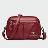 Dóra | Fekete öko bőr női táska