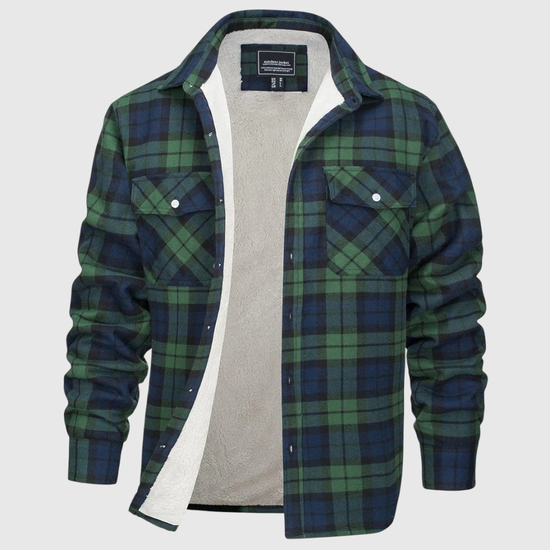 Plamen | Férfi fakitermelő dzseki stílusos