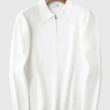 Ákos | Cipzáras férfi elegáns pulóver