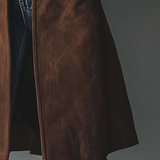 Danoir | Vintage stílusú velúr trench-coat