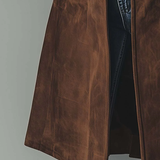 Danoir | Vintage stílusú velúr trench-coat