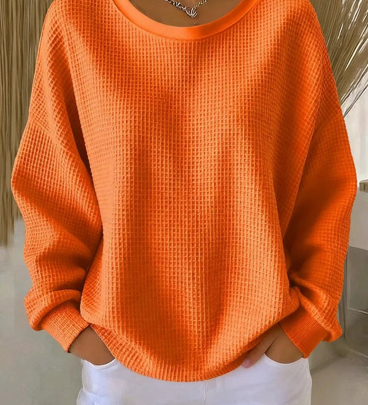 Nova | Klasszikus pamut pulóver