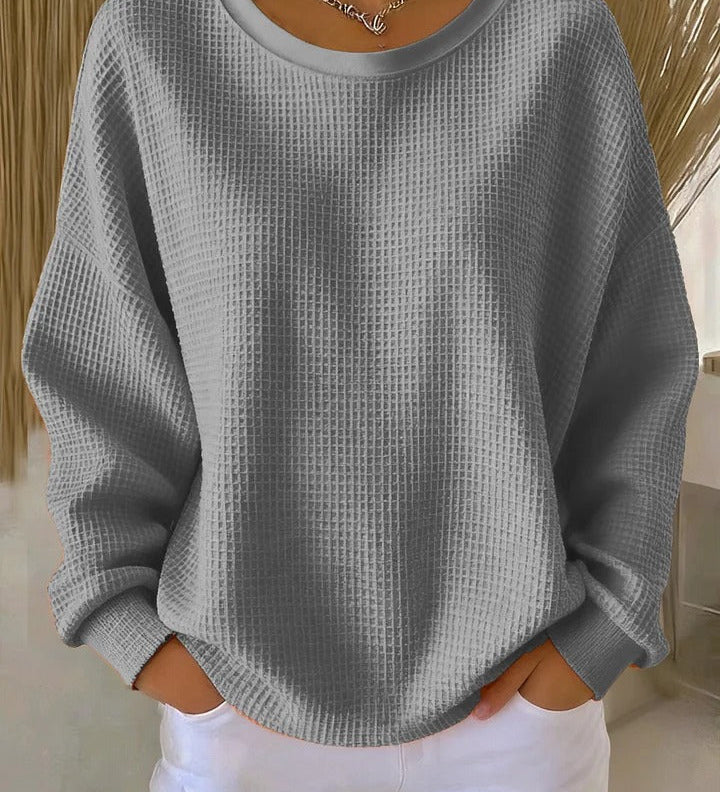 Nova | Klasszikus pamut pulóver