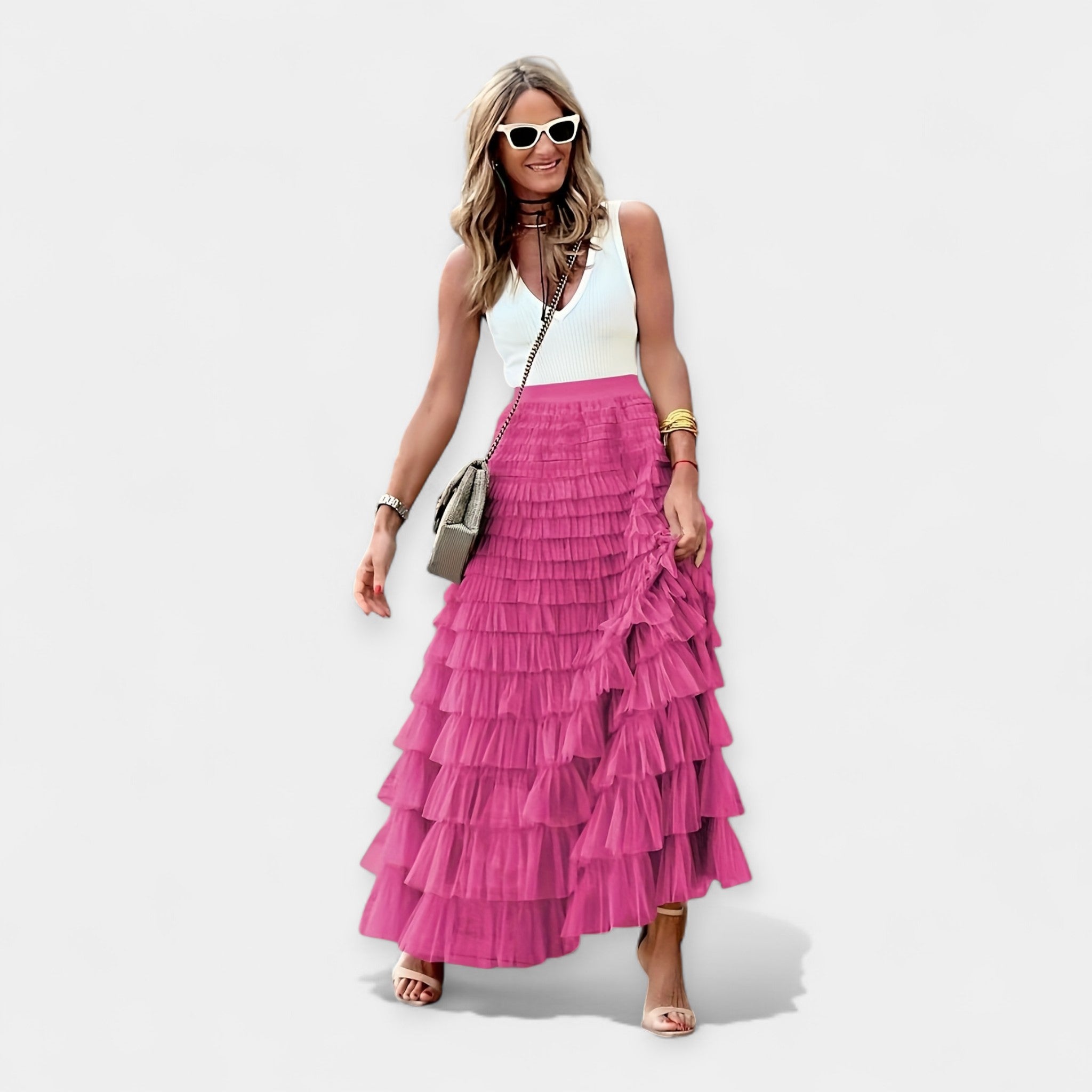 Léna | Boho szoknya nyári megjelenéshez