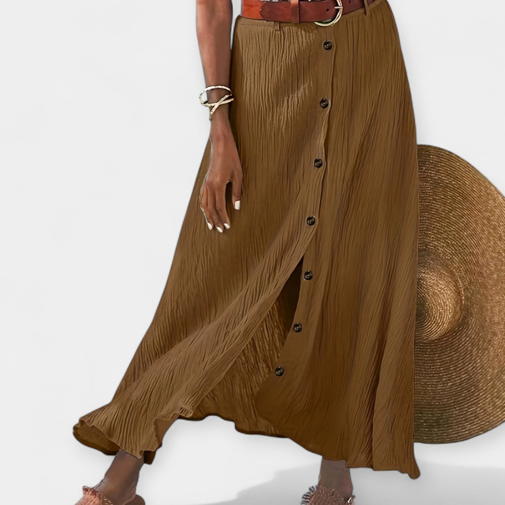 Léna | Elegáns félátlátszó szoknya