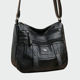 Boglárka | Barna crossbody táska puha