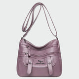 Boglárka | Barna crossbody táska puha