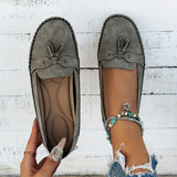 Nadine™ - Klassische Loafers mit Quasten-Detail
