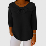 Serenna | Puha elegáns nőies pulóver