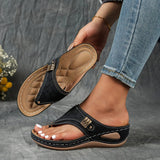 Élodie™ - Keil-Zehensandalen für Dame