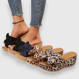 Mila | Kényelmes slip-on szandál masnival