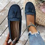 Nadine™ - Klassische Loafers mit Quasten-Detail