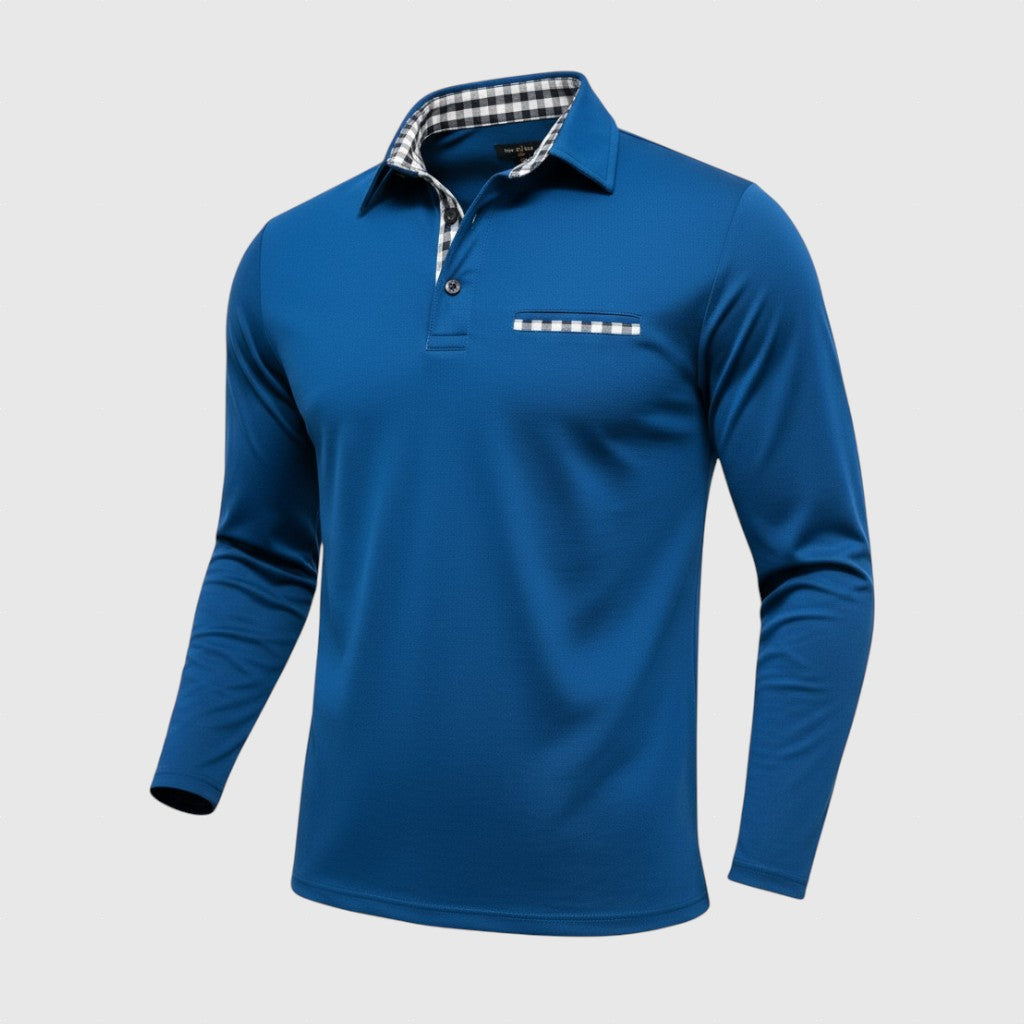 Iván | Elegáns férfi hosszú ujjú pólóing