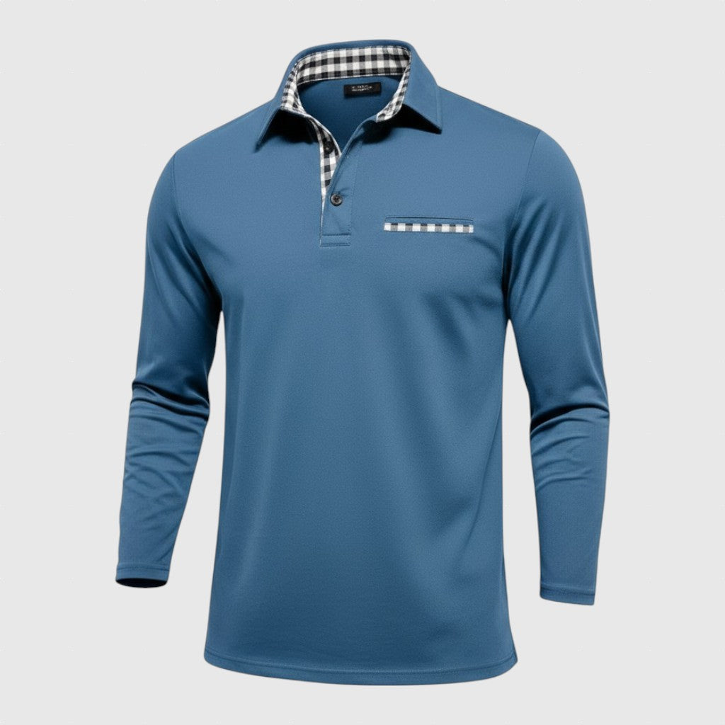 Iván | Elegáns férfi hosszú ujjú pólóing