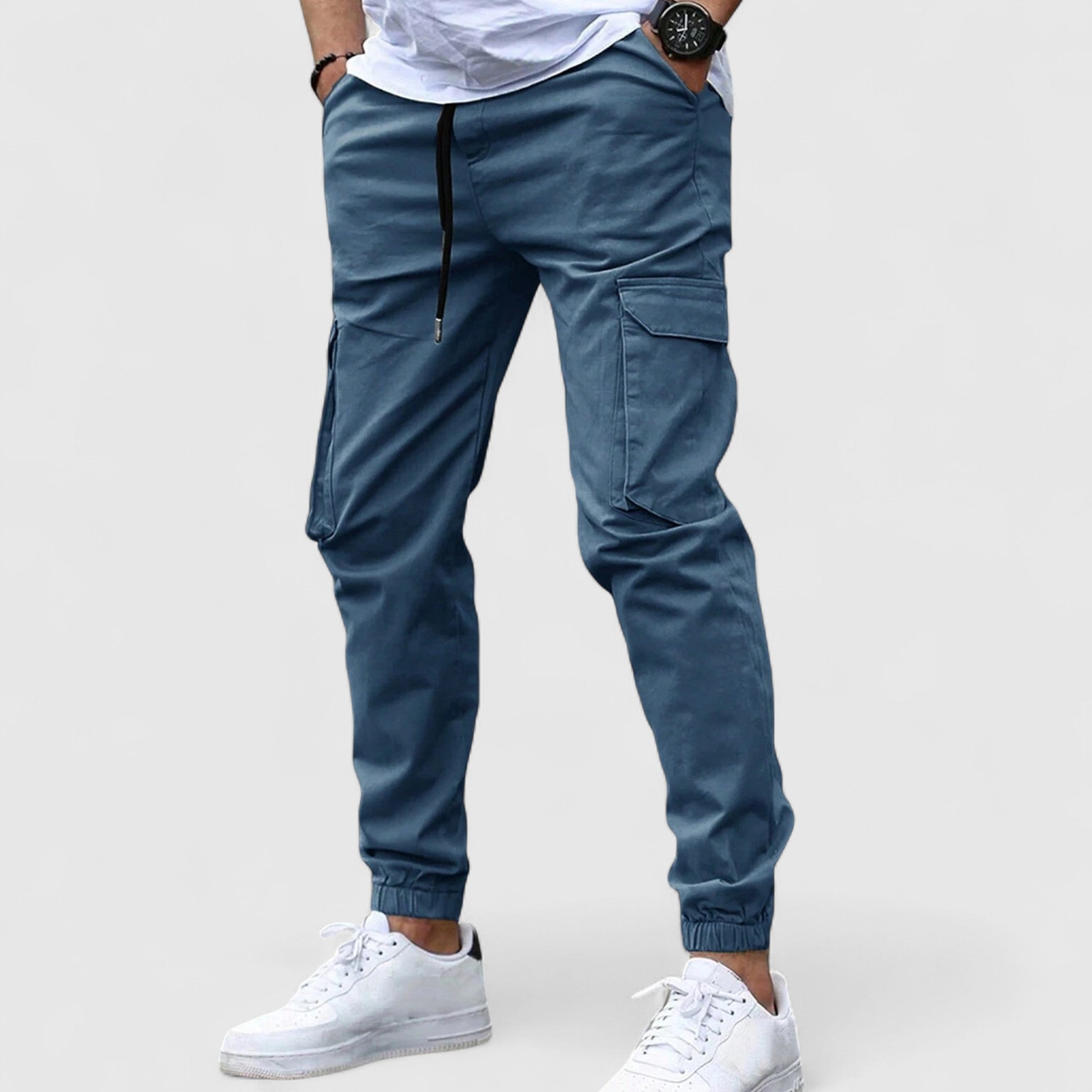 Lilla | Tartós férfi cargo nadrágok