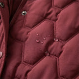 Lumière | Hosszú pehelykabát kapucnival