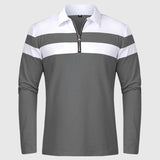 Ábel | Cipzáros elegáns férfi pulóver