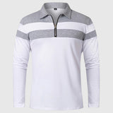 Ábel | Cipzáros elegáns férfi pulóver