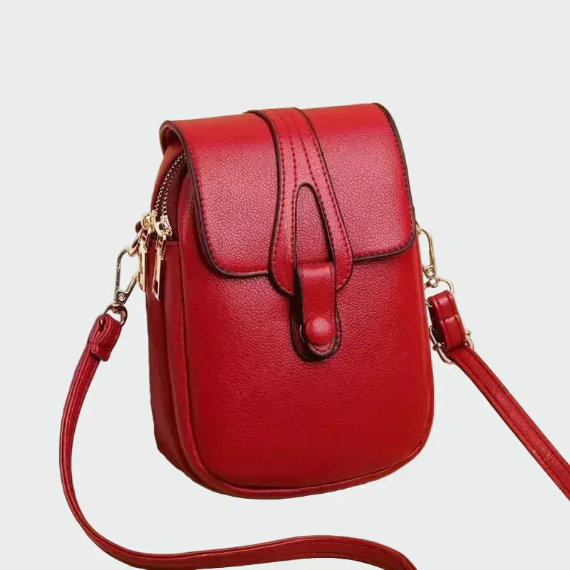 Maja | Fekete retro crossbody táska