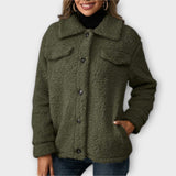 Noémi | Puha meleg teddy fleece dzseki