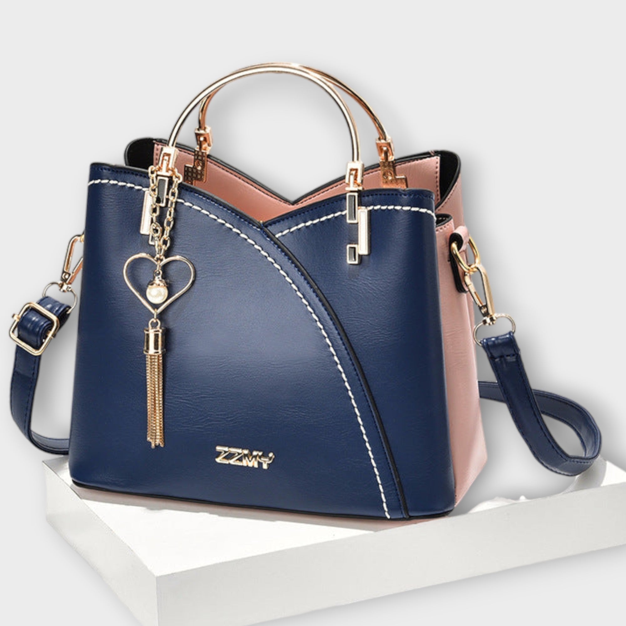 Jázmin | Elegáns táska arany részletekkel